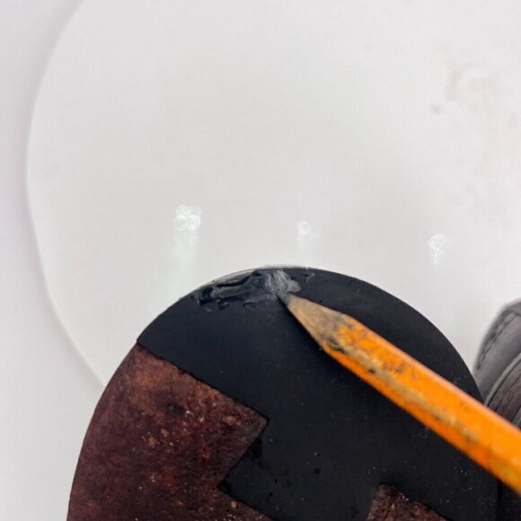 JCrew Ludlow Men Size UK 9 US 10 Brown Tan Leather Brogue Derby Dress Shoes - Picture 13 of 16